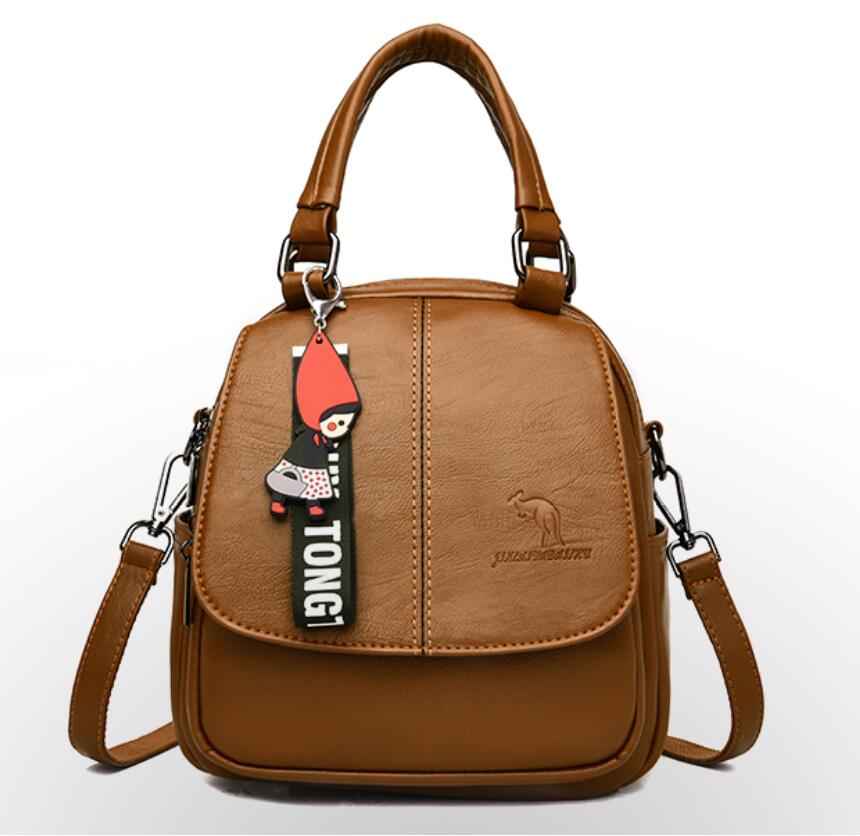 Oulaimeizi backpack in brown color-SAB123